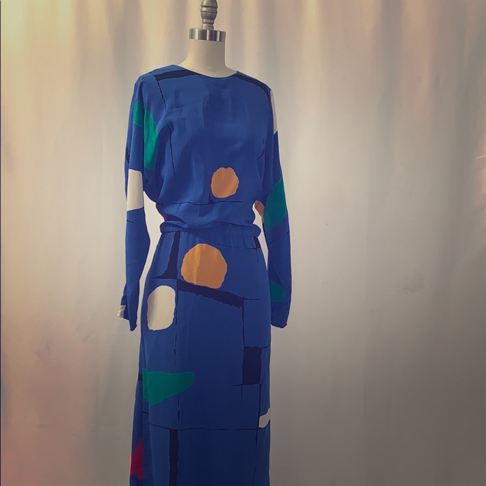 Vintage Abstract Dress